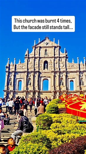 Magloo Traveller | Travel Content Creator on Instagram: "What you’re looking at today was once one of the largest churches in Asia , part of a powerful Jesuit complex that included St. Paul’s College, often called Asia’s first Western-style university. The fires that came before: • 1595 - The original wooden chapel burned down while construction was still underway. • 1601 - A second fire destroyed the rebuilt structure. The Jesuits rebuilt again - bigger, stronger, more ambitious. By the early 1