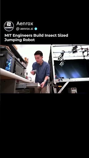 MIT Engineers Build Insect Sized Jumping Robot