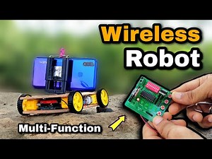 How To Make Wireless Robot - With New Idea Science Project