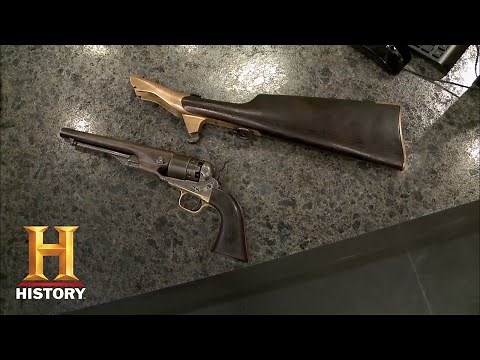 Pawn Stars: RARE & UNUSUAL 1860 COLT REVOLVER (Season 10) | History