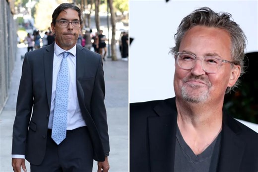 Second doctor learns fate for role in Matthew Perry’s OD death, as his humble new career is revealed