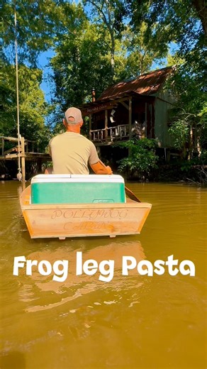 59K views · 2.1K reactions | Frog Leg Pasta. So thankful to be able to share these memories and recipes. #pollywogcabin #pollywogcabincajunseasoning #froglegs #Louisiana #cajuncooking | Jake Valois | Facebook