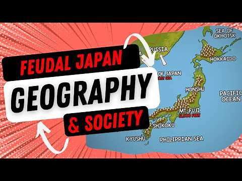 Geography of Japan Map Activity & Medieval or Japanese Feudalism System Daily Life Instructomania