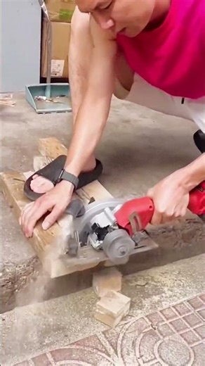 Fastest Way to Cut Wood #shorts