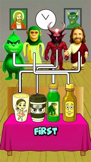 🕯️Jesus vs devil 🔥and monkey 🐵#centralcee #shortsfeed #goodvsevil
