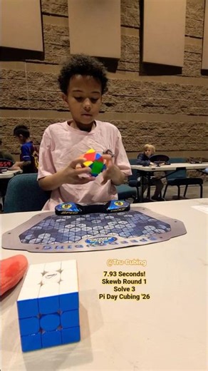 7.93 Seconds! Skewb R1,S3 PDCC '26 #fyp #viral #trending #speedcubeshop #play #race #cool #wow