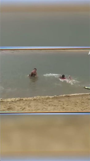 Beach Fun Gone Wild: Waves, Rafts & Hilarious Fails! #shorts