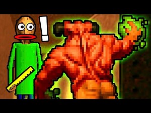 Doom Classic but Baldi is the Doomguy