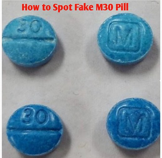 How to Spot An M 30 Blue Oxycodone Fake Pill - Public Health