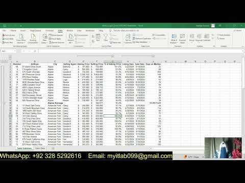 Exp22_Excel_Ch05_ML1_RealEstate/ Complete Solution 100%/Excel Chapter 5 Mid-Level 1 - Real Estate 05
