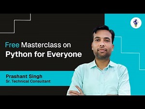 👉Free Masterclass on Python for Everyone | Brillica Services | Python