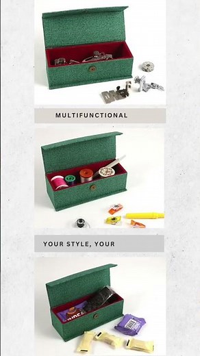 DIY: Meet the Mini Notions Fabric Box. Small and Cute.