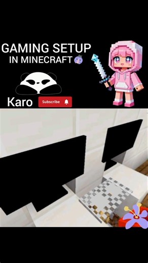 "Minecraft Gaming Setup"#cutieepie