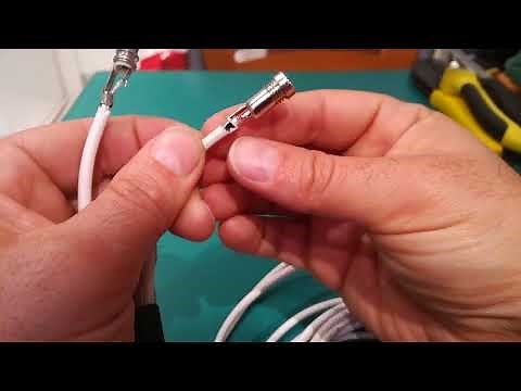 Como soldar y montar conectores DC