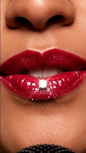 💄 Lipstick Gem Dust ASMR | Soft Shimmer Sounds & Gentle Lip Glide Relaxation 💎✨