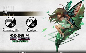 【Deemo】PUPA hard lv10 99.98 FC