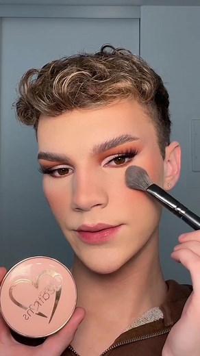 A simple glam for the fall 🧡 #GenshinImpact32 #makeup #makeuptutorial #eyeshadow