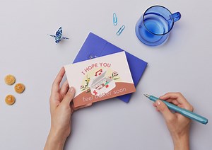 Get Well Card | Feel Better Soon Card | Friendship Card | Printable Pdf Download - Etsy