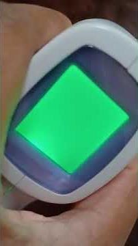 How to change your Infrared thermometer from Celsius to Fahrenheit.