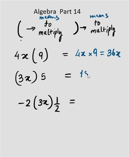 Learn to multiply algebraic terms: complete algebra #cbse #maths #mathematics #liketerms #algebra
