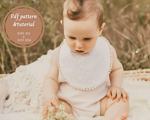 Baby Bib Sewing Pattern PDF | Easy Beginner Pattern | Infant & Toddler | Printable A4 - Etsy Australia