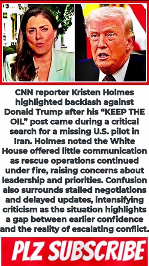 ‘Keep The Oil’ Comment Sparks Backlash as CNN Notes Trump Quiet On Pilot Search