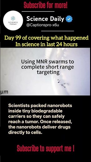 Nanorobot Swarms for Targeted Drug Delivery #shorts #science