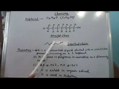 #chemistry -1-heptanol