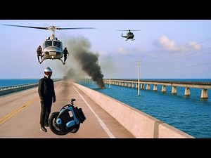You won’t BELIEVE what happened on 7 mile bridge! Electric unicycle ride