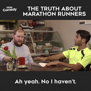 1.7M views · 4.5K reactions | But... what are you running from? 樂 - Third Leg Studios | BBC Comedy | Facebook