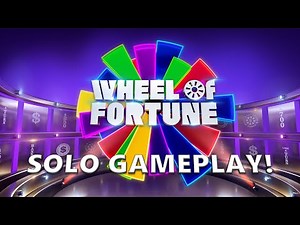 Wheel of Fortune - Solo Gameplay!