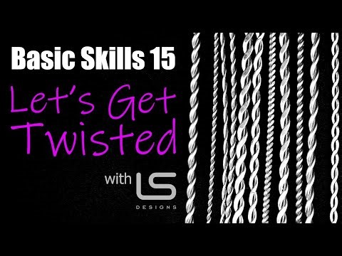 Basic Skills In Wire Jewellery 15 Twisted Wire