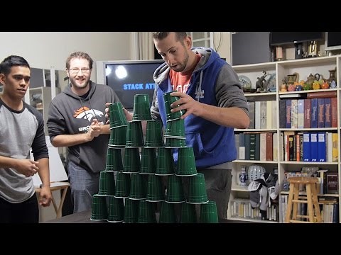 Stack Attack | Team Cup Stack (Minute to Win It)
