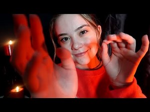 ASMR REIKI To Help You SLEEP! ❤️ Roleplay, Plucking, Hand Movements, Ear To Ear Whispering