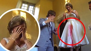 DRUNK GUEST RUINS WEDDING DRESS!! The bride's reaction.. 😱😭 | Ben Hanlin