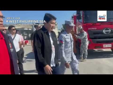 Sen. Erwin Tulfo visits Pag-asa Island in WPS | GMA News