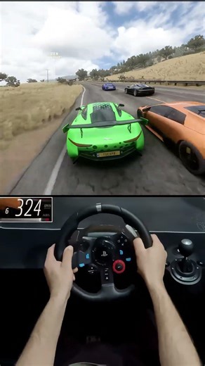 Jaguar C-X75 VS Super Cars -Forza Horizon 5 gameplay #forzahorizon #gaming #logitechg29 #race #games