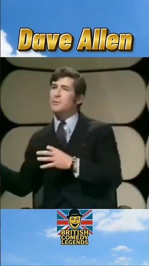 Vintage British Comedy - Dave Allen #british #comedy #funny