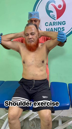 Shoulder exercises 🧿🏋️‍♀️🧿 # #viralreels #ytshorts #dryneedletherapy #kolkata #yoga #health #exercises #sciatica #frozenshoulder #shoulderpain #manualtherapy | Caring Hands