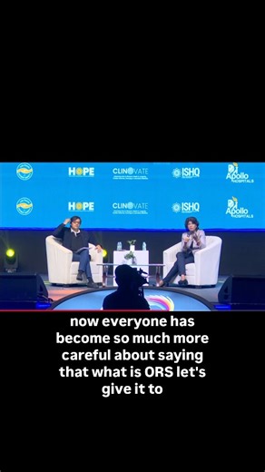 Dr Sivaranjani Santosh | Now, everyone knows about what correct ORS is- The WHO recommended formula. This is by the executive Chairperson of Apollo Hospitals Mrs... | Instagram