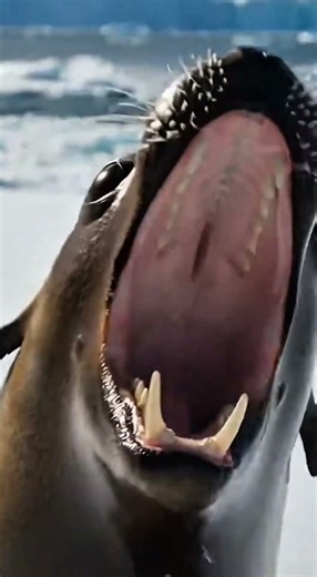 2. Sea Lion Attacks — Penguin’s Clever Escape