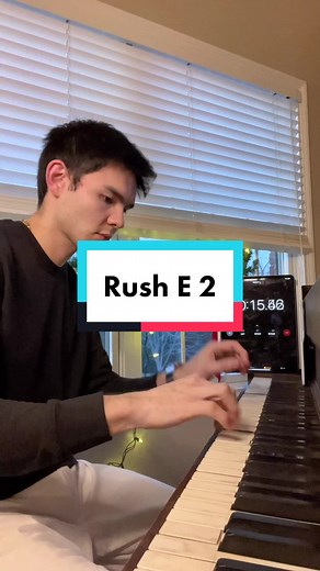 Fastest Rush E Piano Performance Challenges