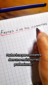 981 reactions · 30 shares | Fautes à ne pas commettre dans un e-mail professionnel ! Apprendre facilement le français  #email #mamaîtresse1 #apprendrelefrançais #learnfrench #frenchclass #frenchlesson #delf #fle | Ma Maîtresse | Facebook