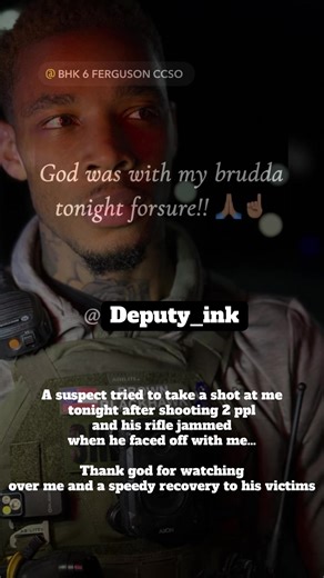 I really want to take the time to thank #god for always being on my shoulders in every moment. Tonight I nearly had my second #OIS when a shooting suspect attempted to use deadly force against me, but different plans were set in stone. I enjoy the career I have and tonight was just another reminder of the dangers that come with it. #godsplan #fyp #thankful