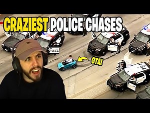 The CRAZIEST Police Chases Caught On Camera