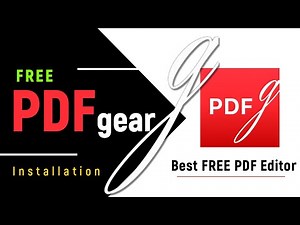 How to Install PDFgear Best FREE PDF Editor 2026 | Windows 11/10 PC or Laptop