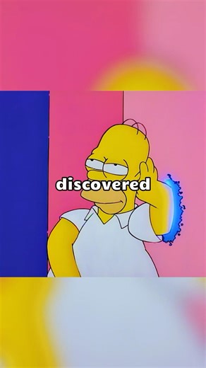 Homer discovered his hand could pass through walls.