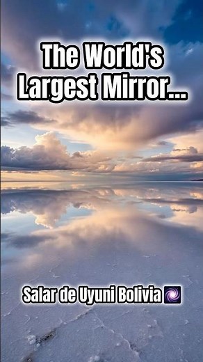 Salar de Uyuni – The World’s Largest Mirror Lake 🌌