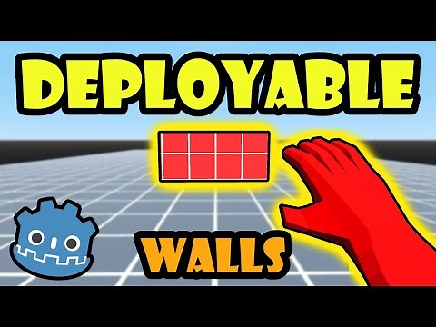 Deployable Walls (Valorant/Overwatch) in Godot Tutorial