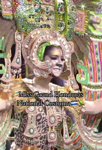 Traje típico Miss Grand Honduras: Emely Alemán revela su traje nacional